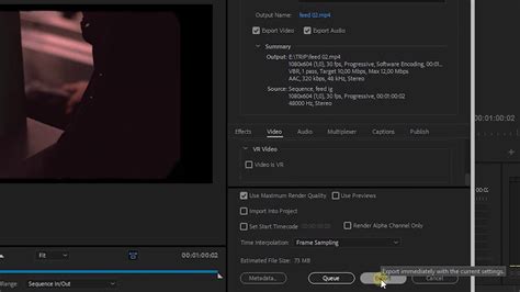 Cara Renderingexport Video Di Adobe Premiere Pro Cc 2018 Youtube