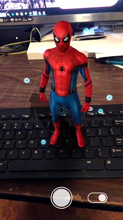 Take A Peek Behind The Mask In The Spider Man Homecoming App