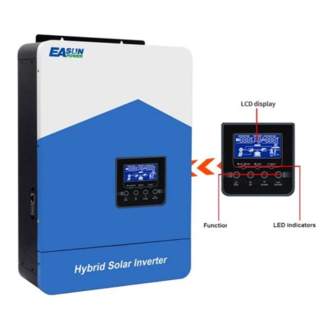 Invertor Easun Solar Hibrid Offgrid 48v 7kw Sinus Pur Cu Regulator Mppt 110a Si Modul Wifi