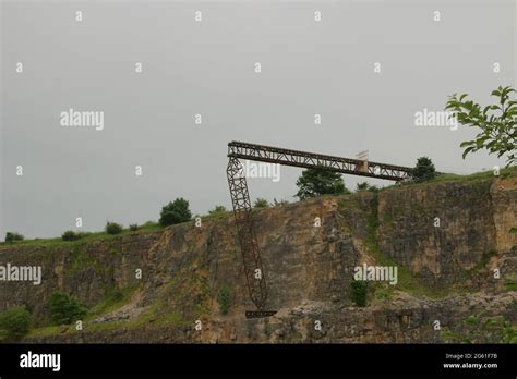 Section Of Railway Track Built For Film Sequence Stunt In Mission