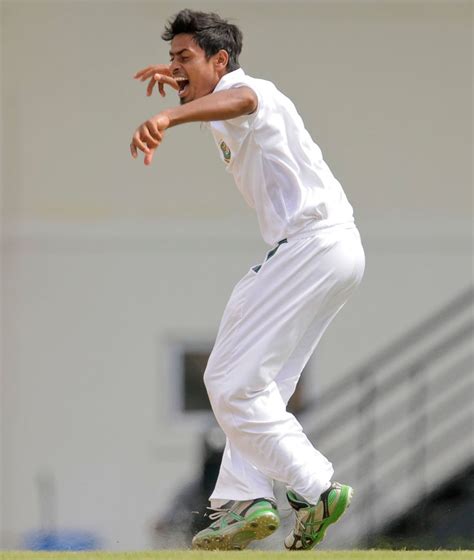 Taijul Islam Celebrates A Wicket ESPNcricinfo