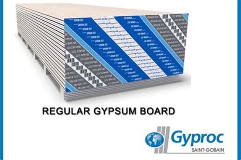 6 White Gyproc Gypsum Board, Thickness: 12.5 at ₹ 360/piece in ...