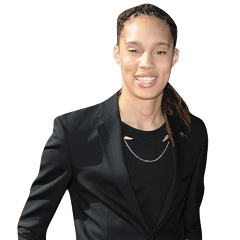 Brittney Griner Black Outfit Half Body Buddy Cutout