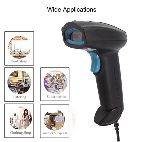 HBAPOS U2 Barcode Scanner 1D 2D QR Scan Wired