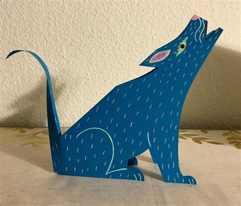 Kathys Art Project Ideas Alebrije Or Animalito Paper Craft For