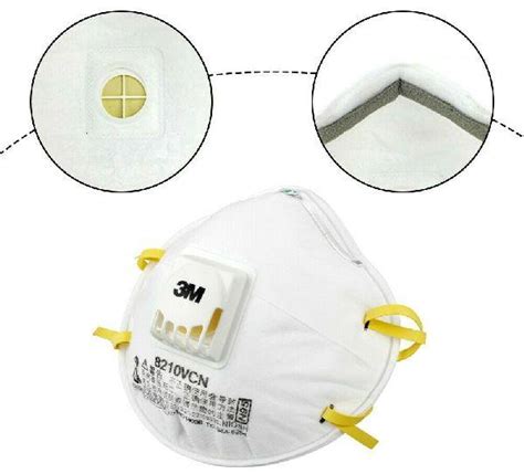 3m 8210v N95 Particulate Respirator Box Of 10 By Ssd Chemist 3m N95 Particulate Respirator