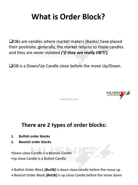 3.the Order Block | PDF | Market Trend | Financial Economics