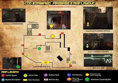 Zombified Call Of Duty Zombie Map Layouts Secrets Easter Eggs And