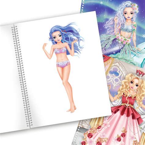 TOPModel Create Your FANTASY MODEL Malbuch Mit Stickern 11430 Kaufen