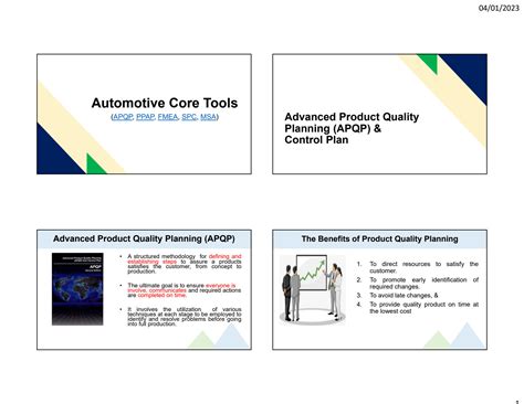 Solution Automotive Core Tools Apqp Ppap Fmea Spc Msa Studypool