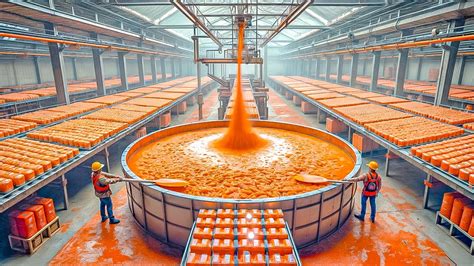 How Kimchi Was Is Made Inside The Factory Process Youtube