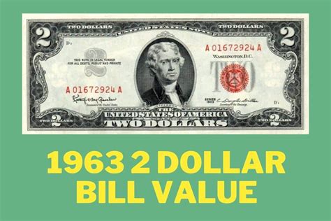 1963 2 Dollar Bill Value – Which Are the Most Valuable? - Future Art Fair