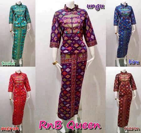 Setelan Blouse Batik Atas Bawah Seri Queen Batik Bagoes Solo