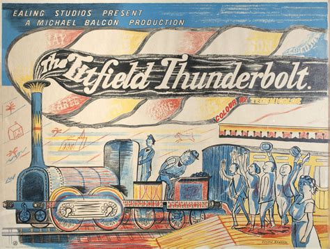 The Titfield Thunderbolt Original 1953 British Quad Movie Poster - Posteritati Movie Poster Gallery