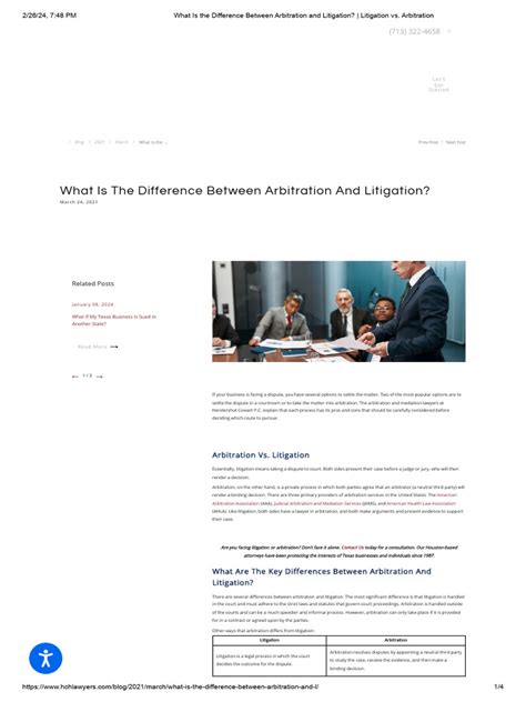 What Is The Difference Between Arbitration And Litigation Litigation