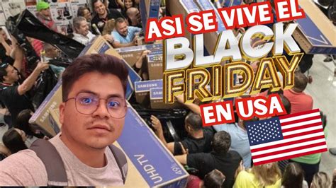 ASI SE VIVE El CAOS Del BLACK FRIDAY EN USA Realmente Vale La Pena