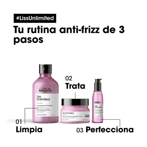 Shampoo Mascarilla Y Serum Liss Unlimid Kit Shampoo Mascarilla Y Serum