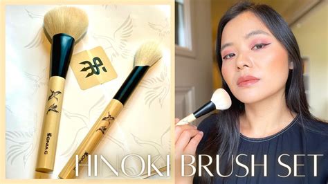 SONIA G HINOKI BRUSH SET Demo Comparisons With Other Fude Brushes