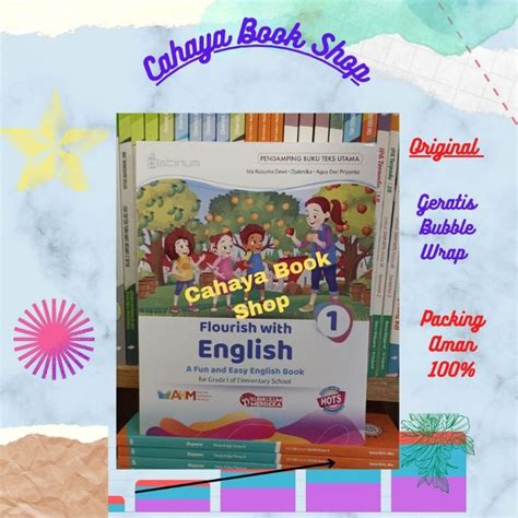 Jual Buku Flourish With English SD Kelas 1 Kurikulum Merdeka Platinum