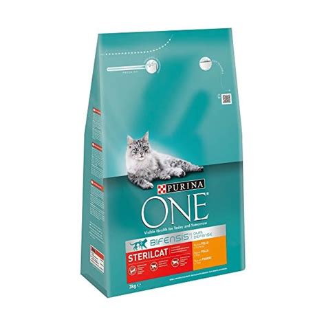 PURINA ONE Bifensis Pienso Para Gatos Esterilizados Pollo Y Trigo 4 X 3