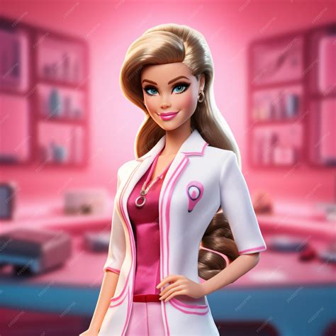 Premium Photo | Cute doctor barbie at the hospital