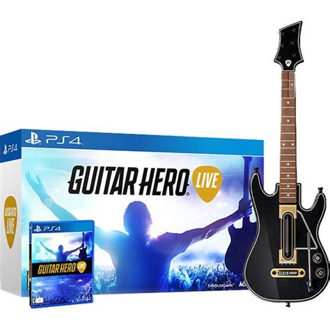 Guitar Hero Live Bundle Guitarra Ps Game Games A Loja Mais Pop