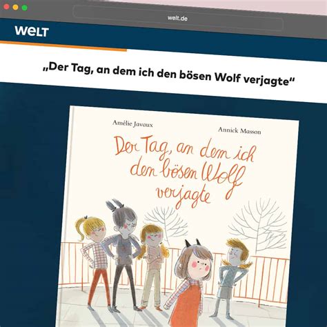 Eines der besten Bilderbücher 2022 Der Tag an dem ich den bösen Wolf