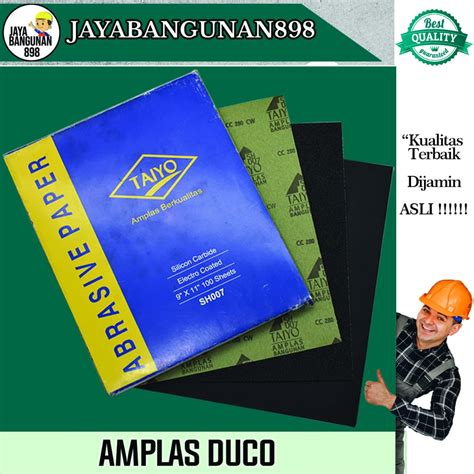 Jual Amplas Duco Taiyo Malvin Toyosaki Amplas Mobil Amplas