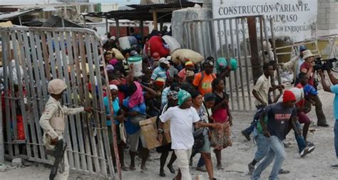 Temor En Lugares De Rd Ocupan Haitianos