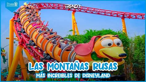 Las montañas rusas más increíbles impresionantes de Disneyland