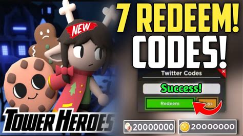 New Update Tower Heroes Working Codes 2024 Roblox Tower Heroes Coded Tower Heroes Codes