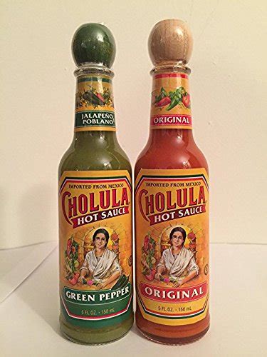 Cholula Pk Hot Sauce Variety Pack Fl Oz Each Of Green Pepper Original