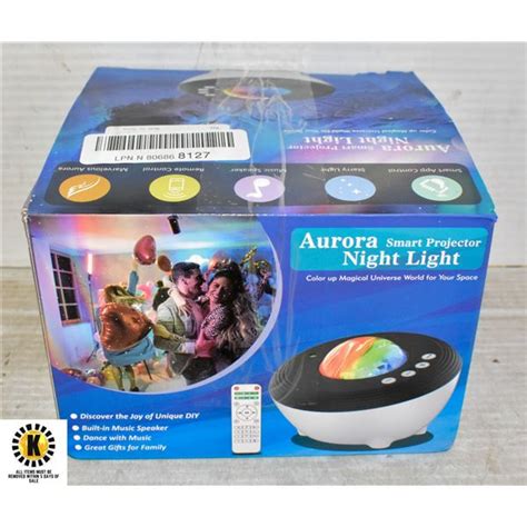 AURORA SMART PROJECTOR / NIGHT LIGHT W/ REMOTE