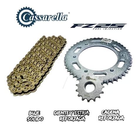 Kit De Arrastre Yamaha Fz Cassarella Reforzado Env O Gratis