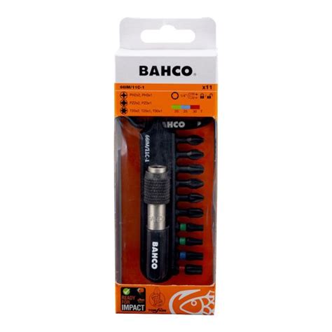 Bahco Im C X Mm Ph Pz T Impact Torsion Bit Set X Pcs