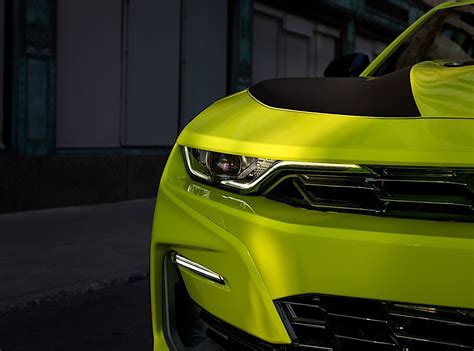 Shock Yellow 2019 Chevrolet Camaro SS SEMA Show Car Reveals New Front ...