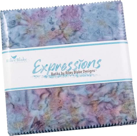 Amazon Batiks Expressions Shades Of Blue 5 Stacker 42 5 Inch