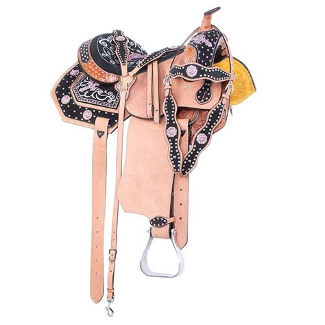 Pink Barrel Racing Saddles