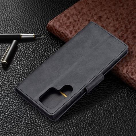 Samsung Galaxy S22 Ultra Hoesje MobyDefend Wallet Book Case Met Koord