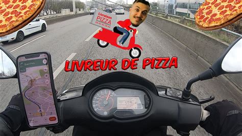 Je Deviens Livreur De Pizza Et Me Livre Ma Propre Pizza Youtube