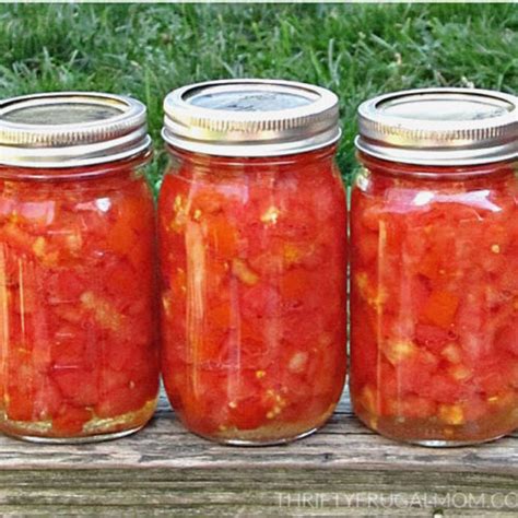 How To Can Diced Tomatoes A Step By Step Tutorial Thrifty Frugal Mom