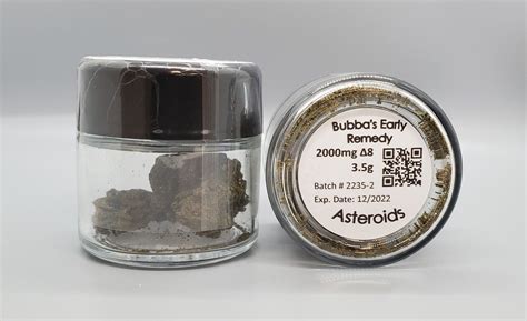 Foxwell Farms Delta 8 Asteroids 2000mg 3 5g Bubba S Early Skin Dipt