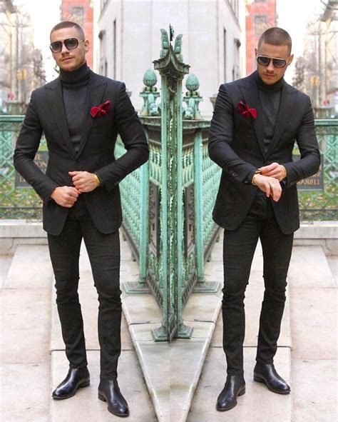 Moda Trends Magazine Black Outfit Men Prom Outfits For Guys Mens Outfits