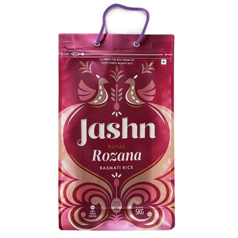 Jashn Royal Rozana Basmati Rice Naturally Aged Rich Aroma Long Grain