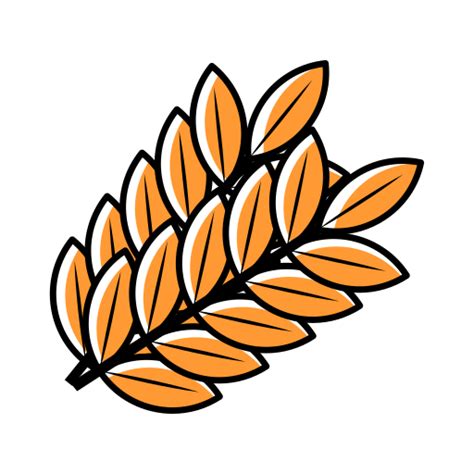 Wheat grain Generic Color Omission icon