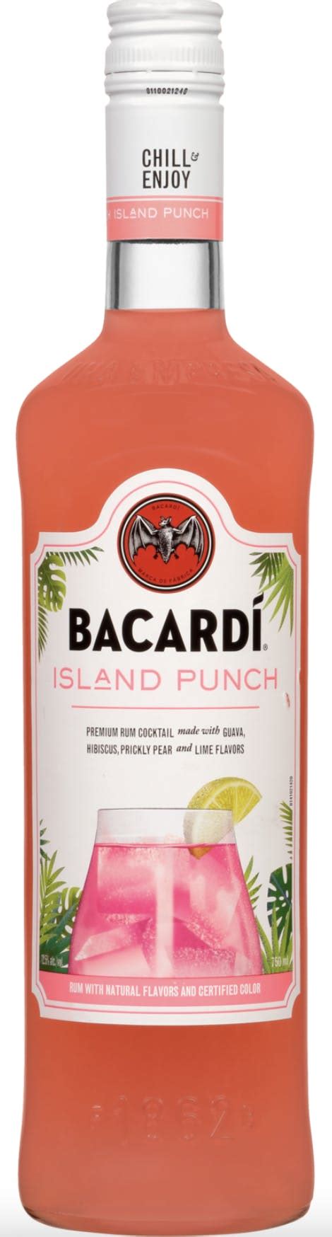 Bacardi Island Punch Rtd Cocktail 750ml Yankee Spirits