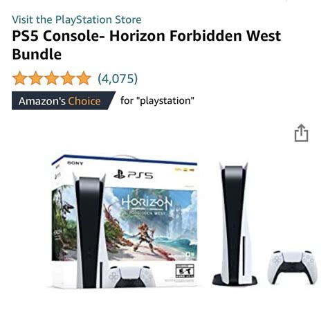 PS5 Console- Horizon Forbidden West Bundle