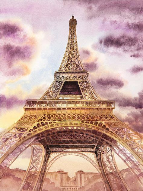 Eiffel Tower Paris France Art Arte Pintura Arte Y Pinturas