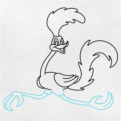 Draw Road Runner Helloartsy