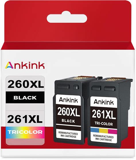 Amazon Canon PG 260 XL Black Ink Cartridge CL 261 Color Ink